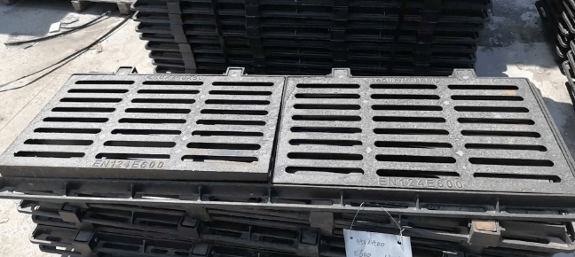 兴宁球墨铸铁连体双篦展示