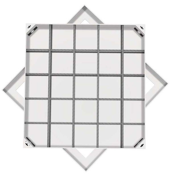 兴宁不锈钢方井展示